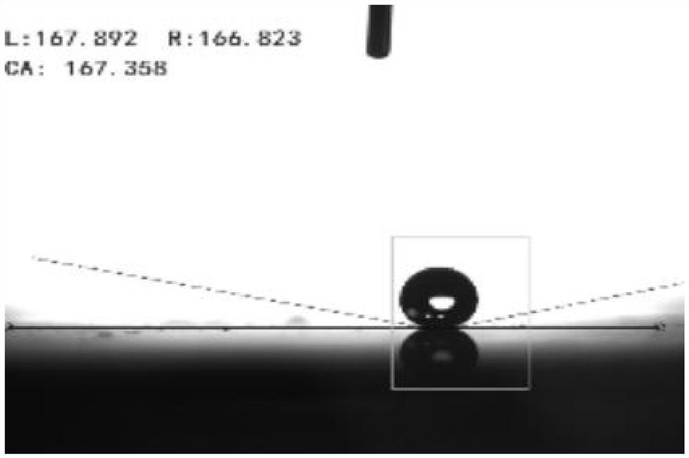 Directional growth regulation and control method of super-hydrophobic nano-structure organic film