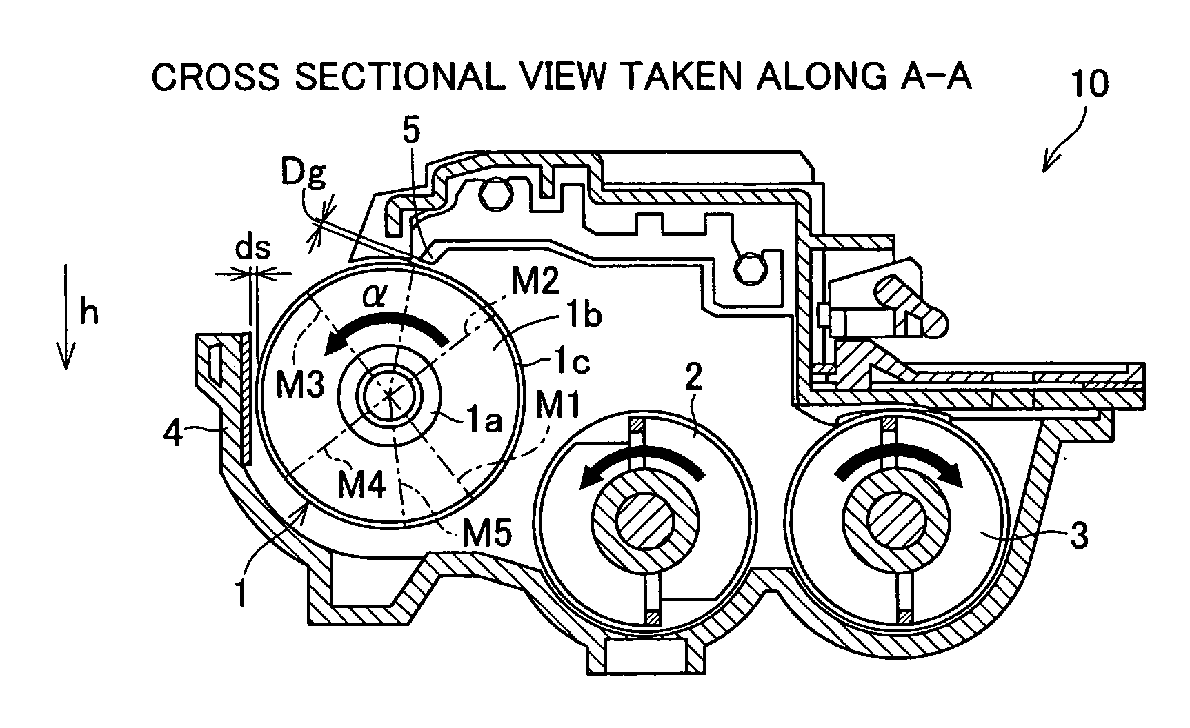 Developing device and image forming apparatus provided with same