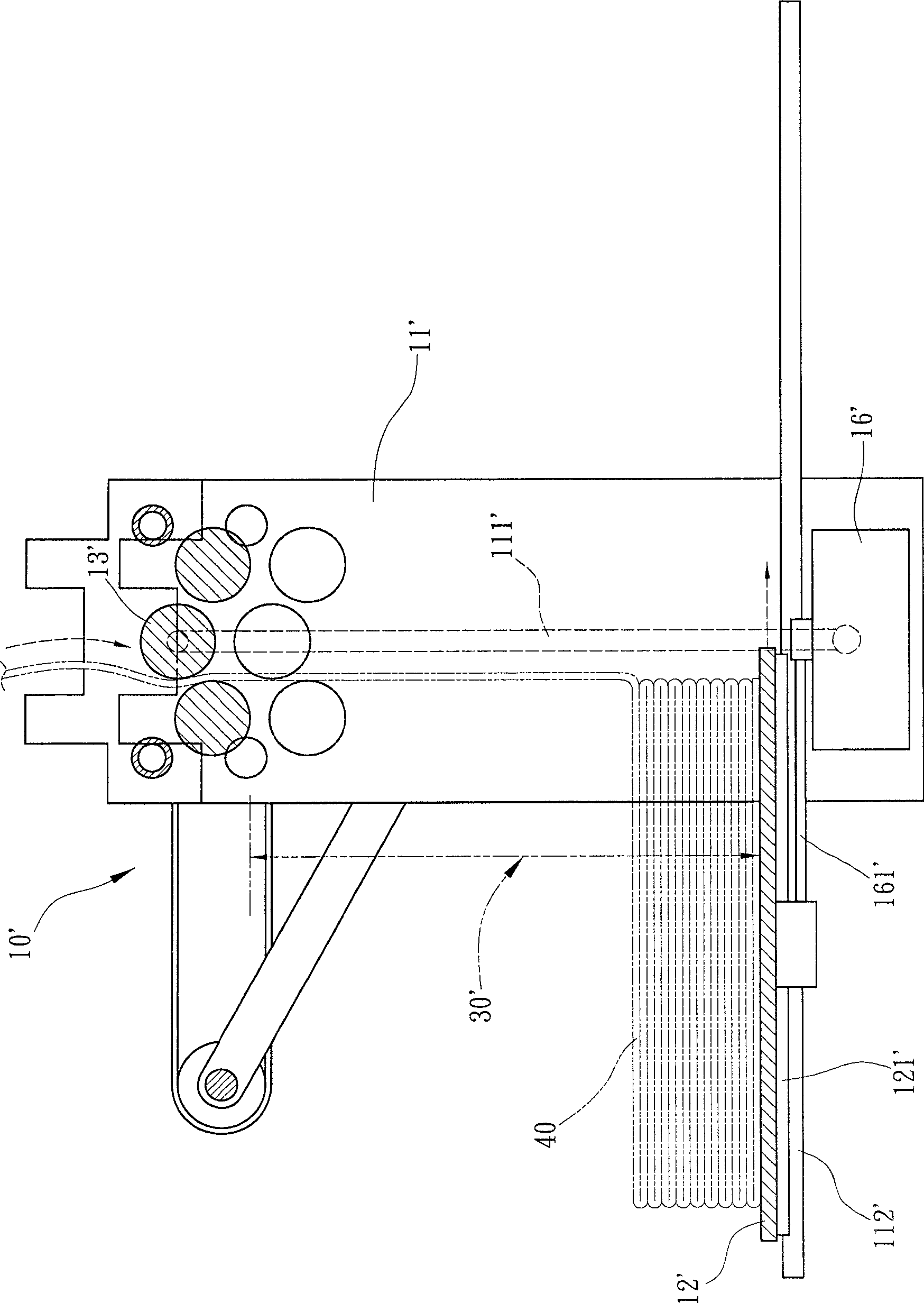 Plaiter structure