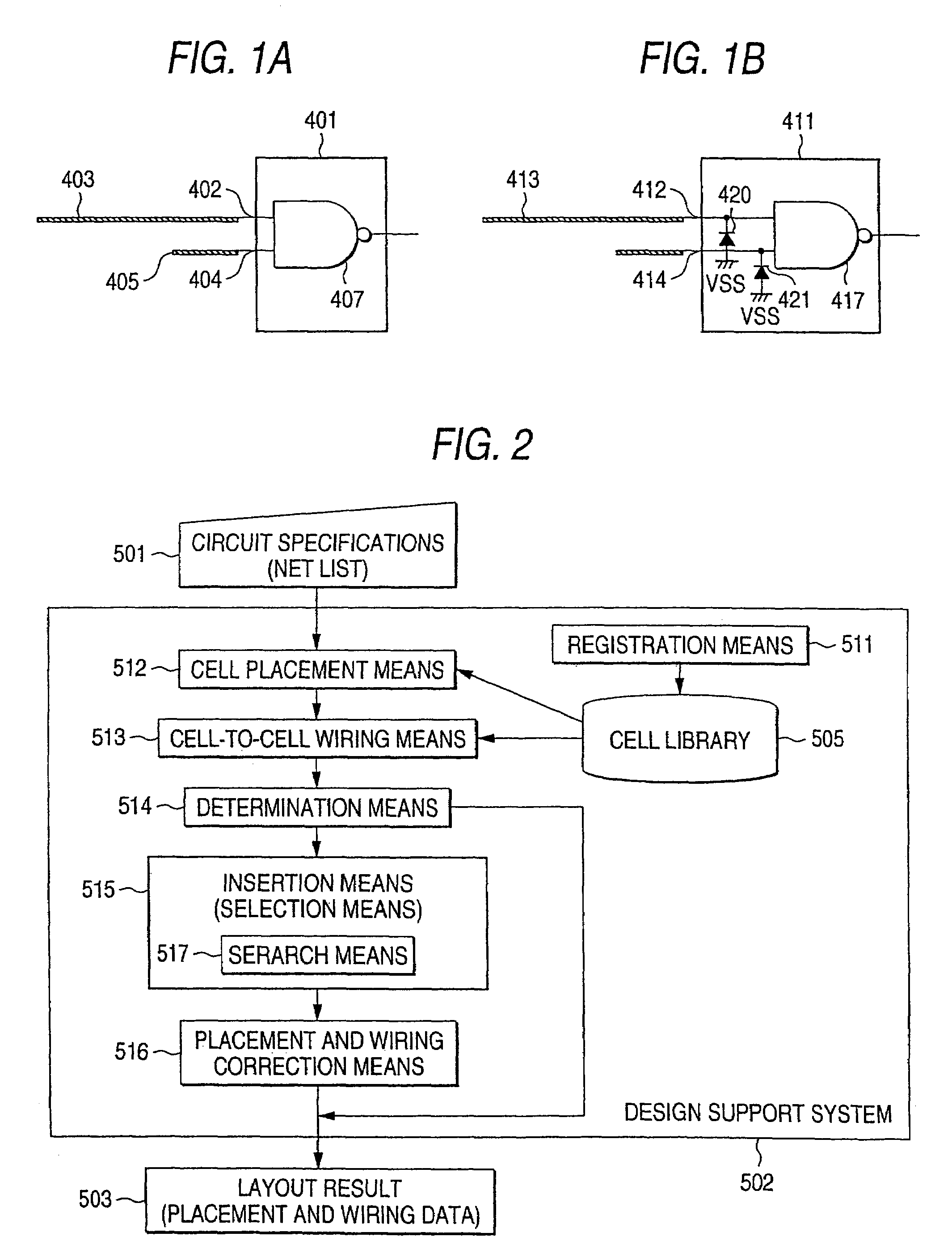 Semiconductor device, semiconductor device design method, semiconductor device design method recording medium, and semiconductor device design support system