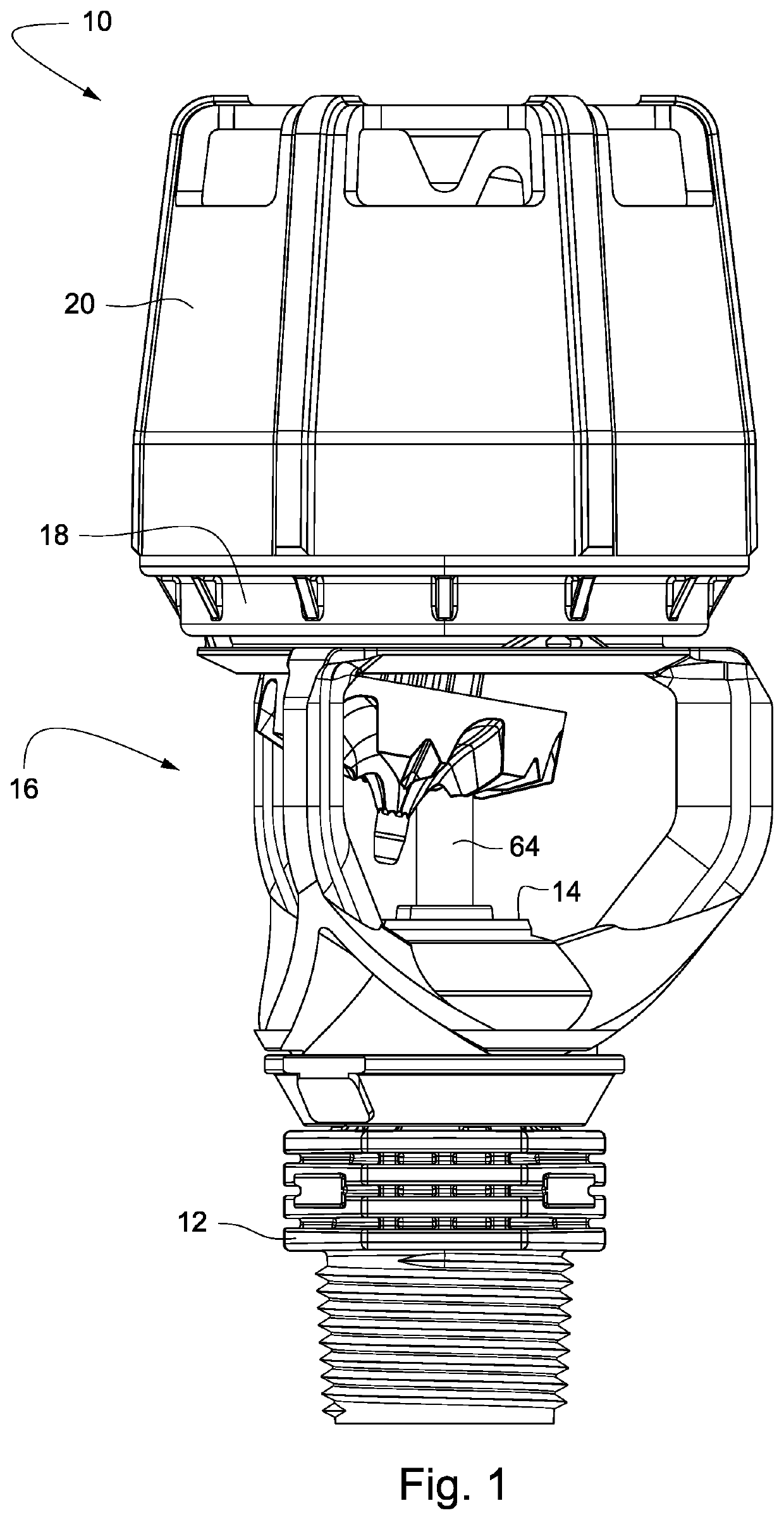 Rigid mount orbitor sprinkler