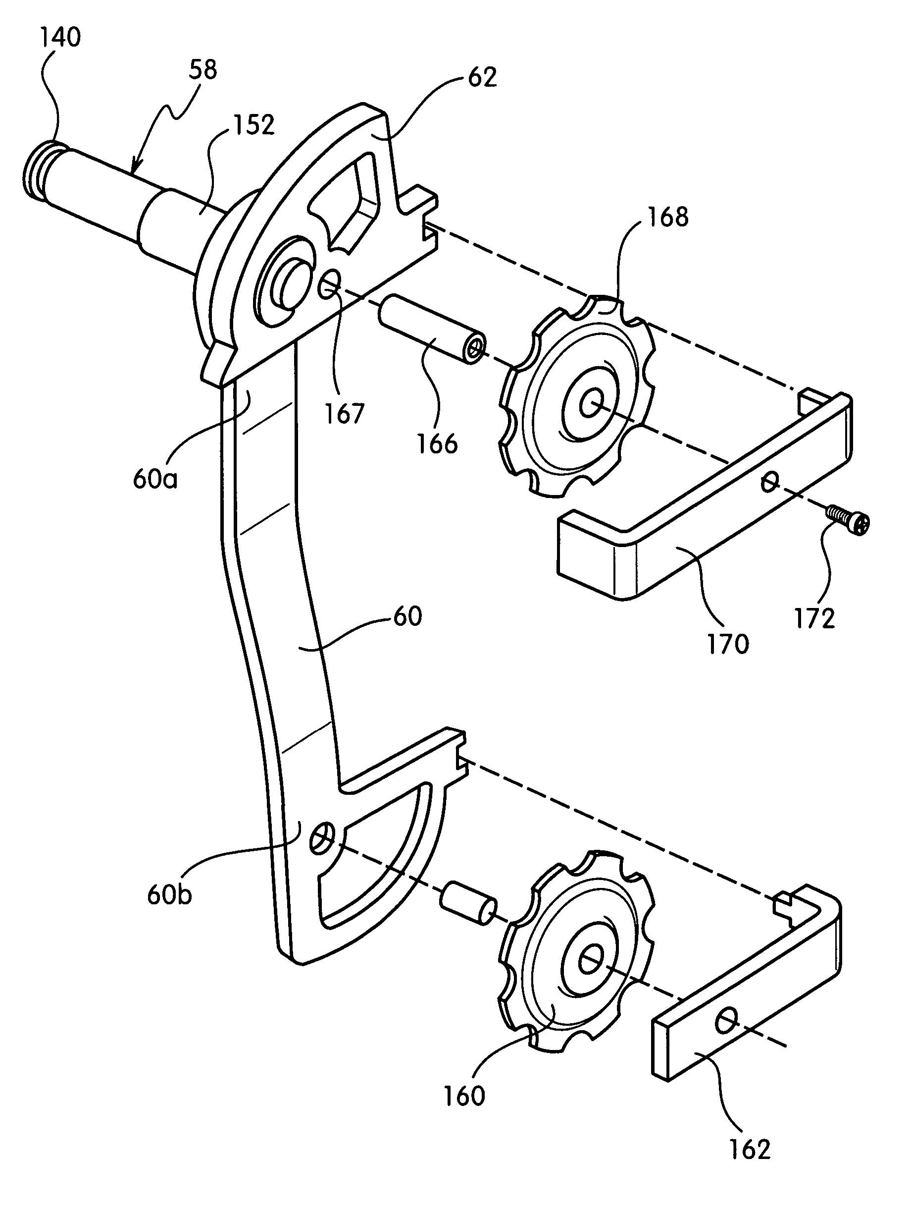 Bicycle rear derailleur