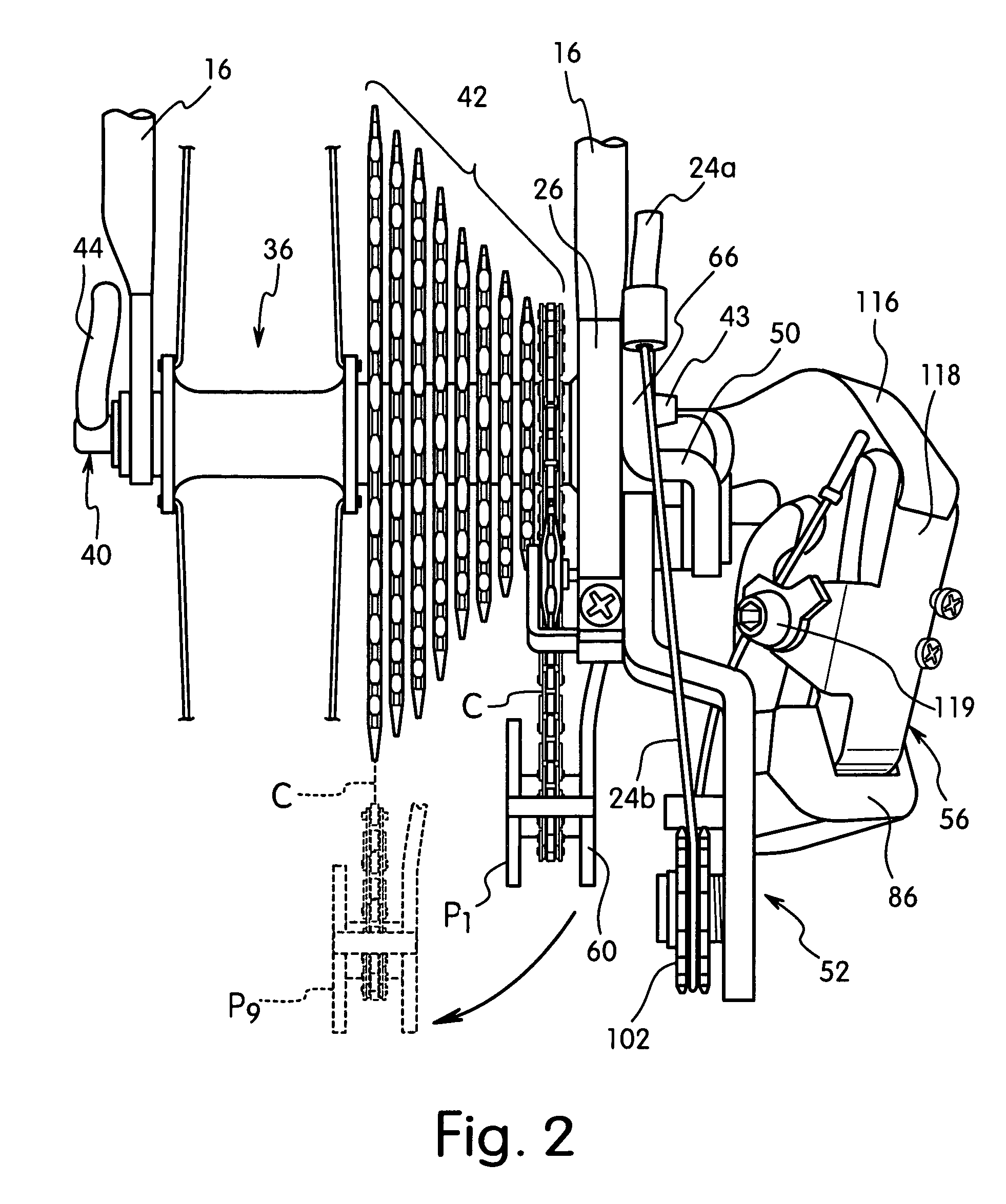 Bicycle rear derailleur