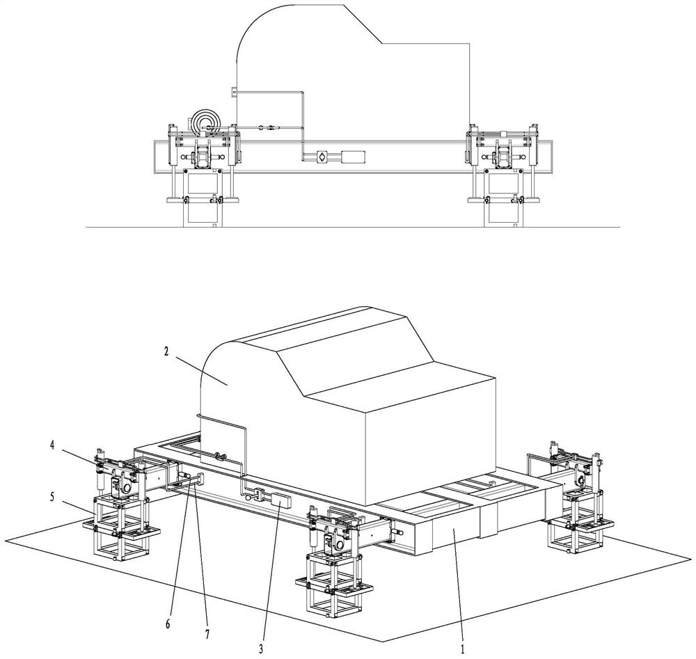 Lifting device for drilling pump