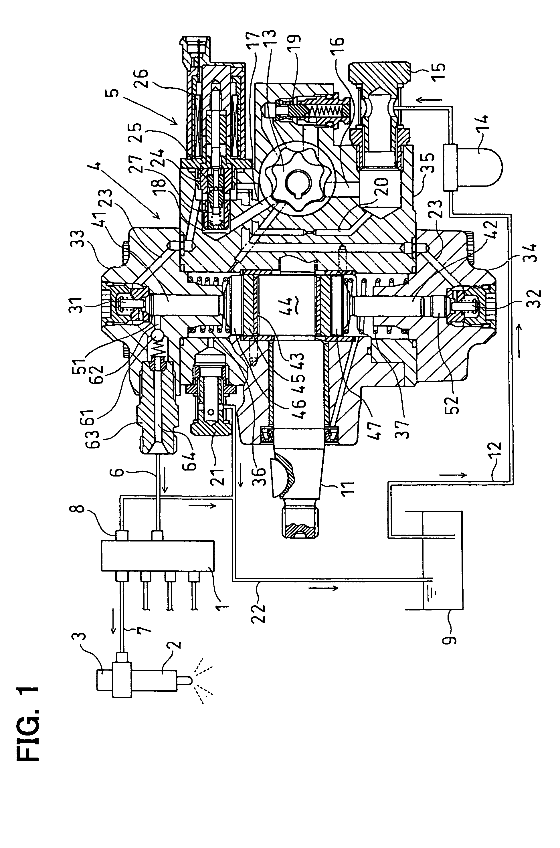 Fuel injection system for an internal combustion engine