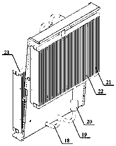 Separation type microchannel capillary siphon type heat exchanger