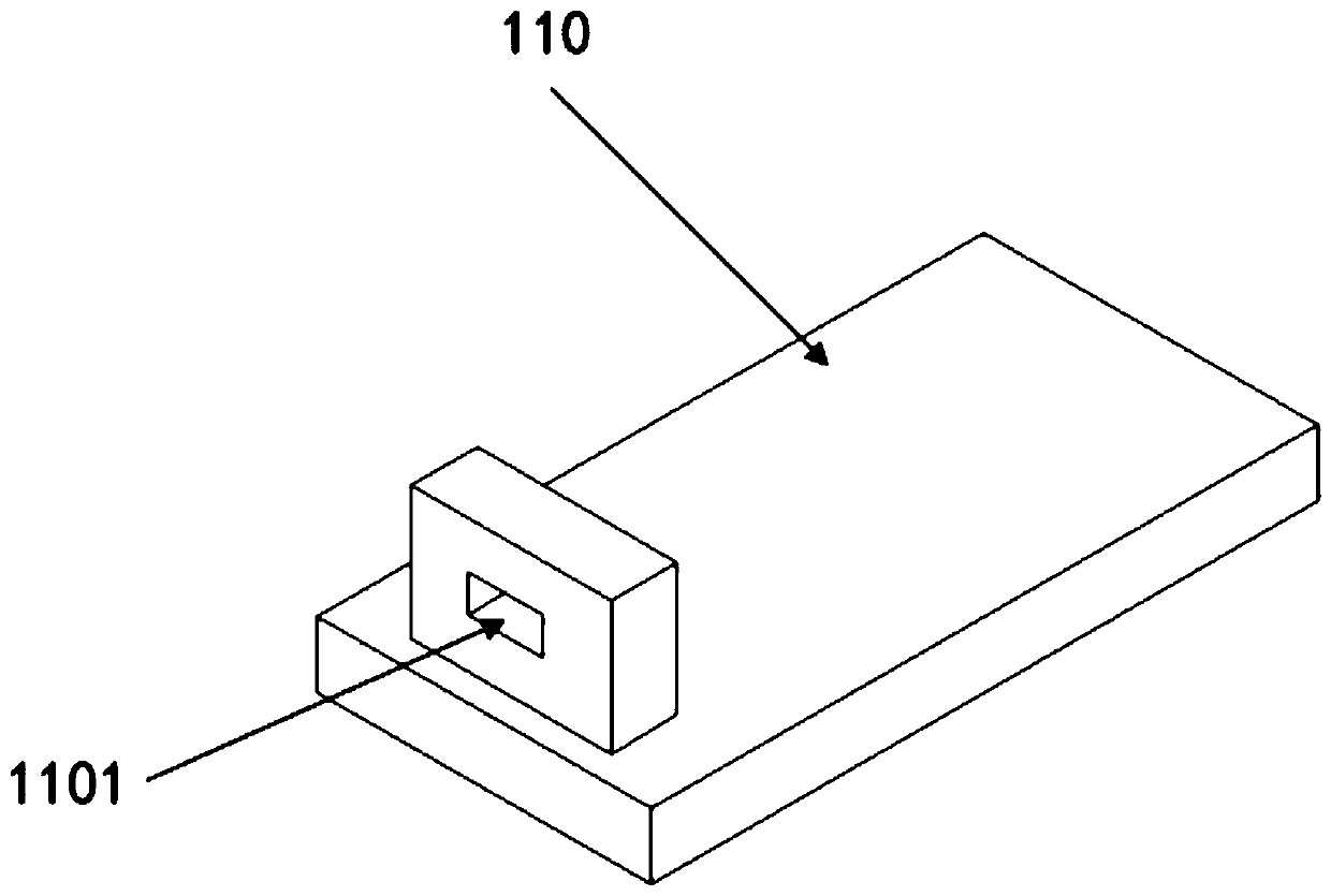 Sub-mother unmanned aerial vehicle unit based on folded combination form and combination method thereof