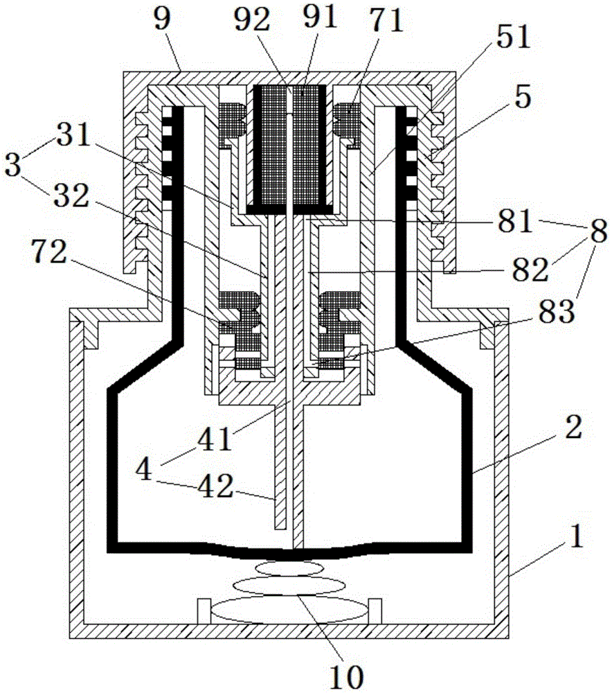 A plug-in expansion ink bottle