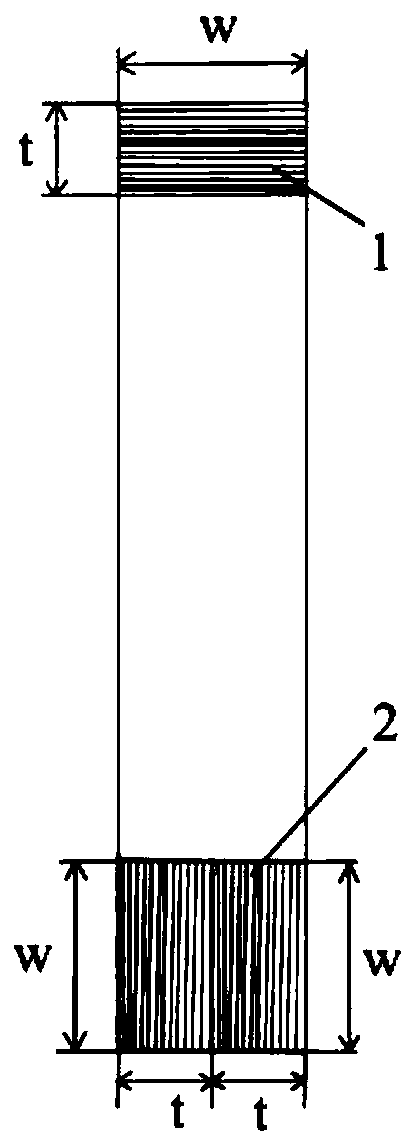 Parallel chord wood truss and manufacturing method thereof