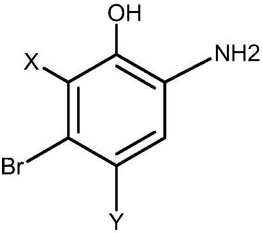 Preparation method of 2-amino-5-halogen phenol compounds