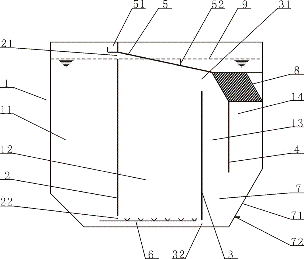 A kind of a/o reactor without pump reflux