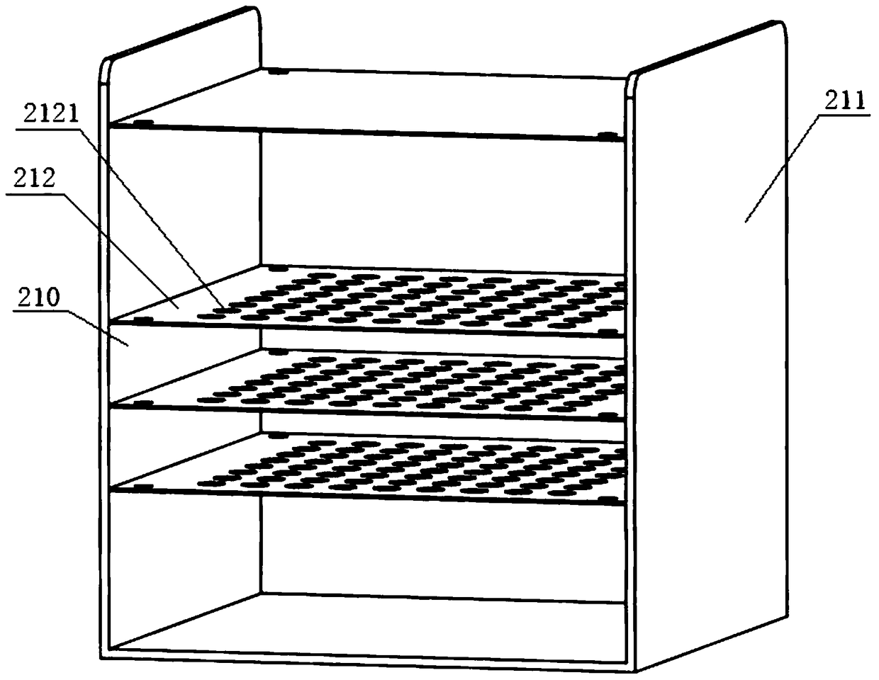 Multi-layer film punching device