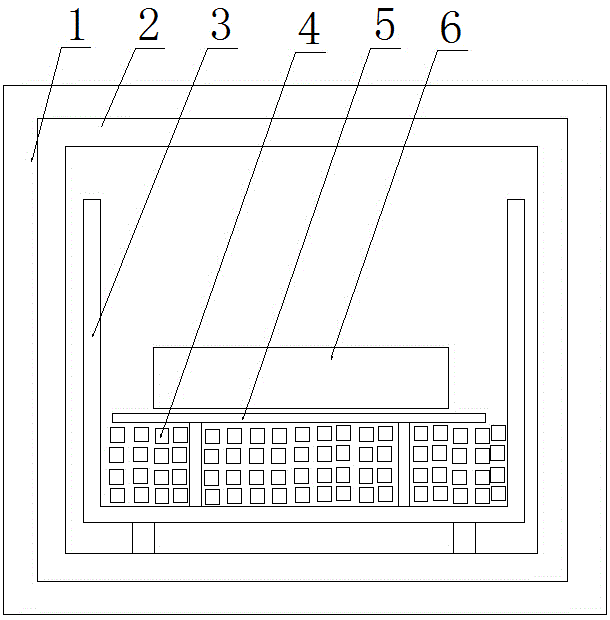 Local area network logistics distribution equipment in high-temperature anti-corrosion working condition environment