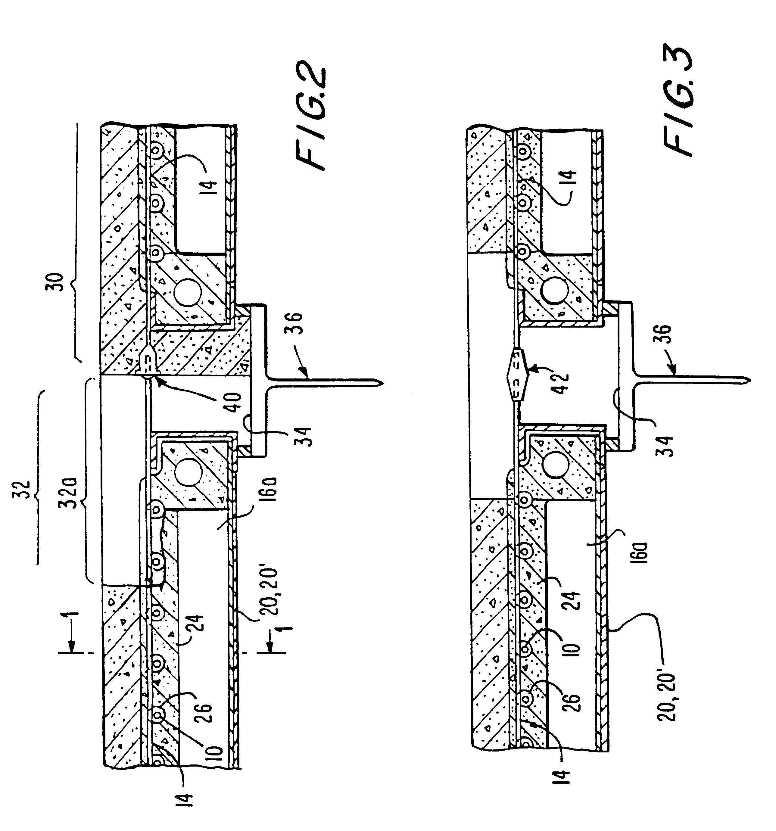 Combination light-weight deck form, with connectors