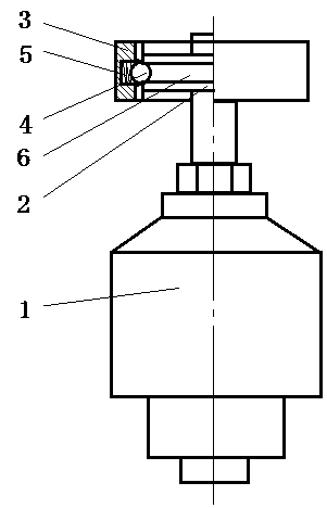 Water supply pipeline throttle valve