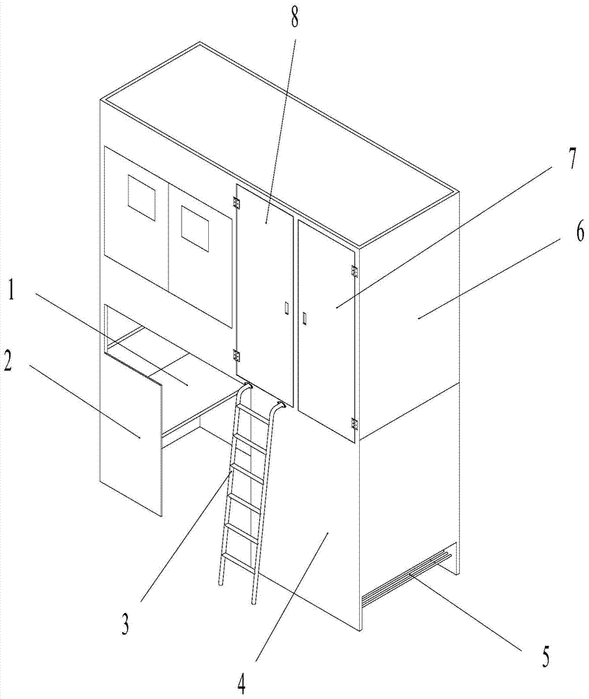 Student sound isolation bed