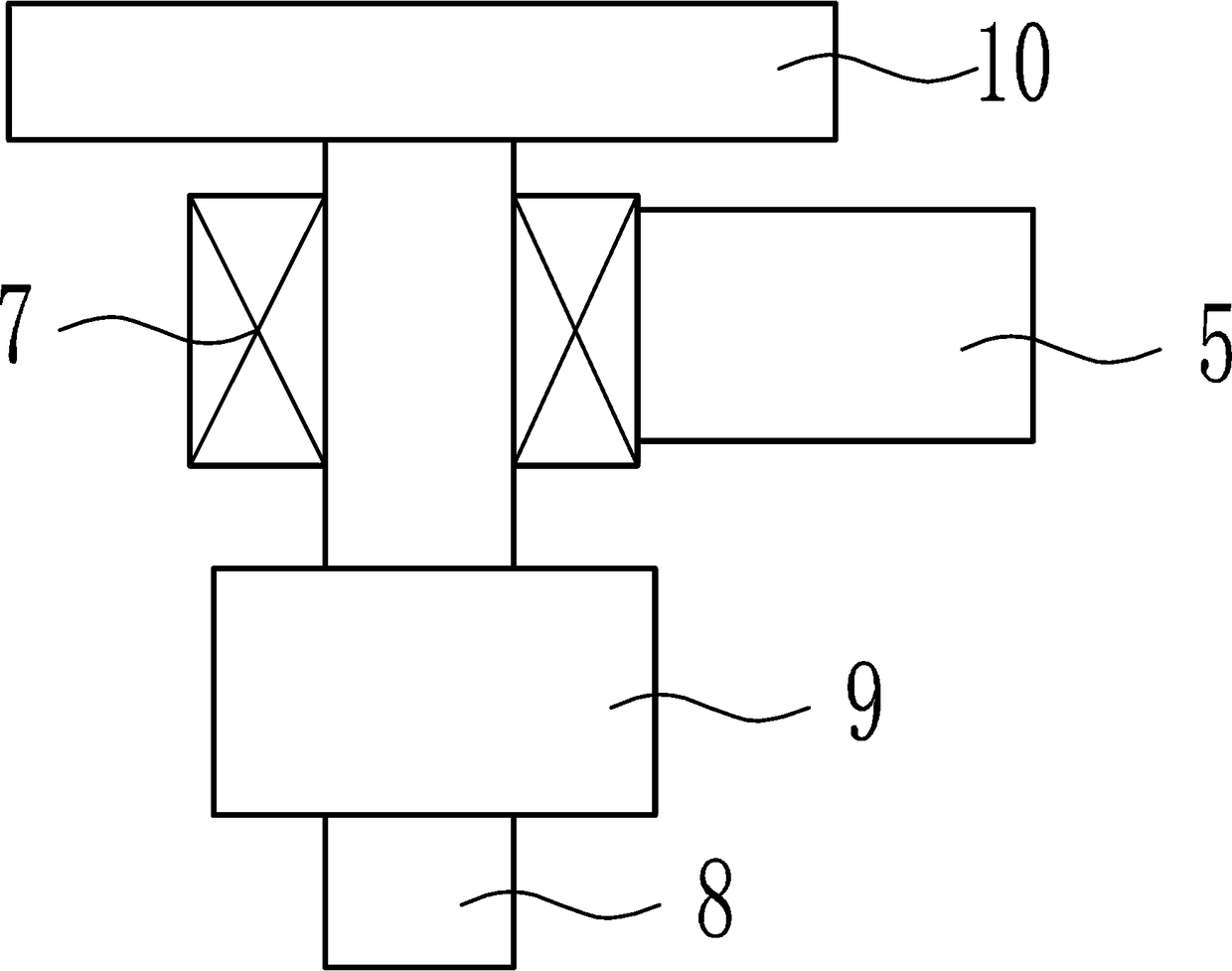 Energy-saving water sprinkling and dust fall device for tunnel construction