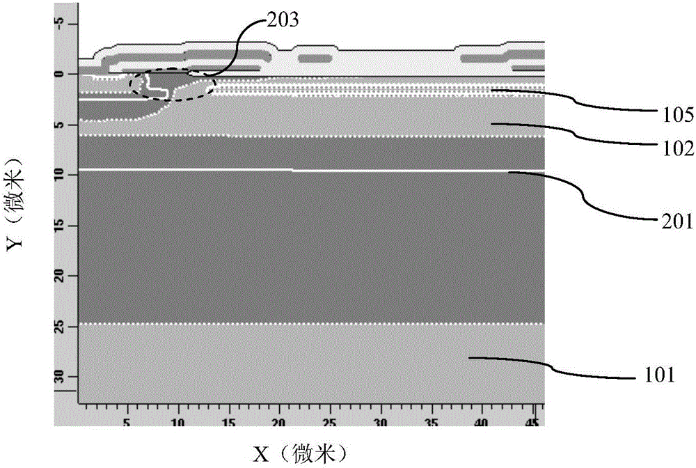 Transverse diffusion field effect transistor and manufacturing method therefor