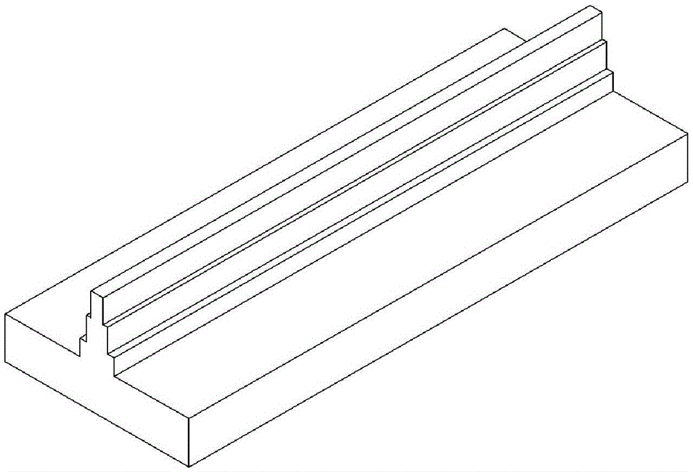 Manufacturing method of high-precision single-wing of four-wing radio frequency quadrupole field cavity