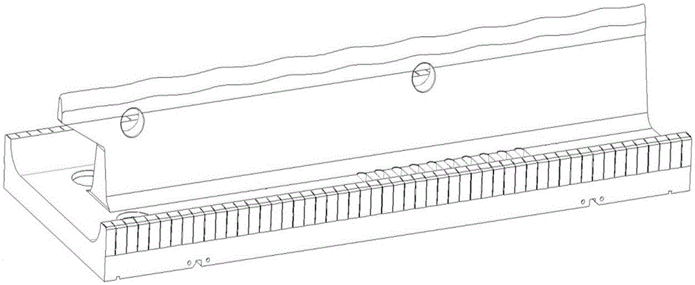 Manufacturing method of high-precision single-wing of four-wing radio frequency quadrupole field cavity