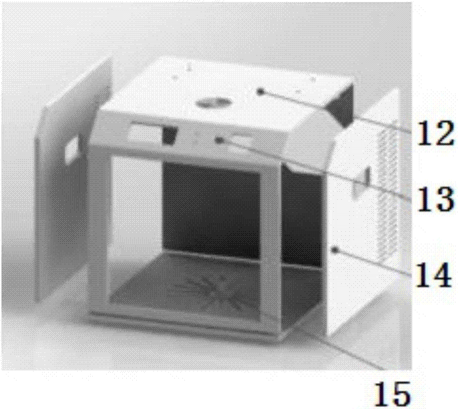 Semiconductor refrigeration temperature control box