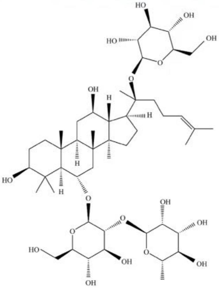 Application of ginsenoside Re in preparation of antidepressant drug