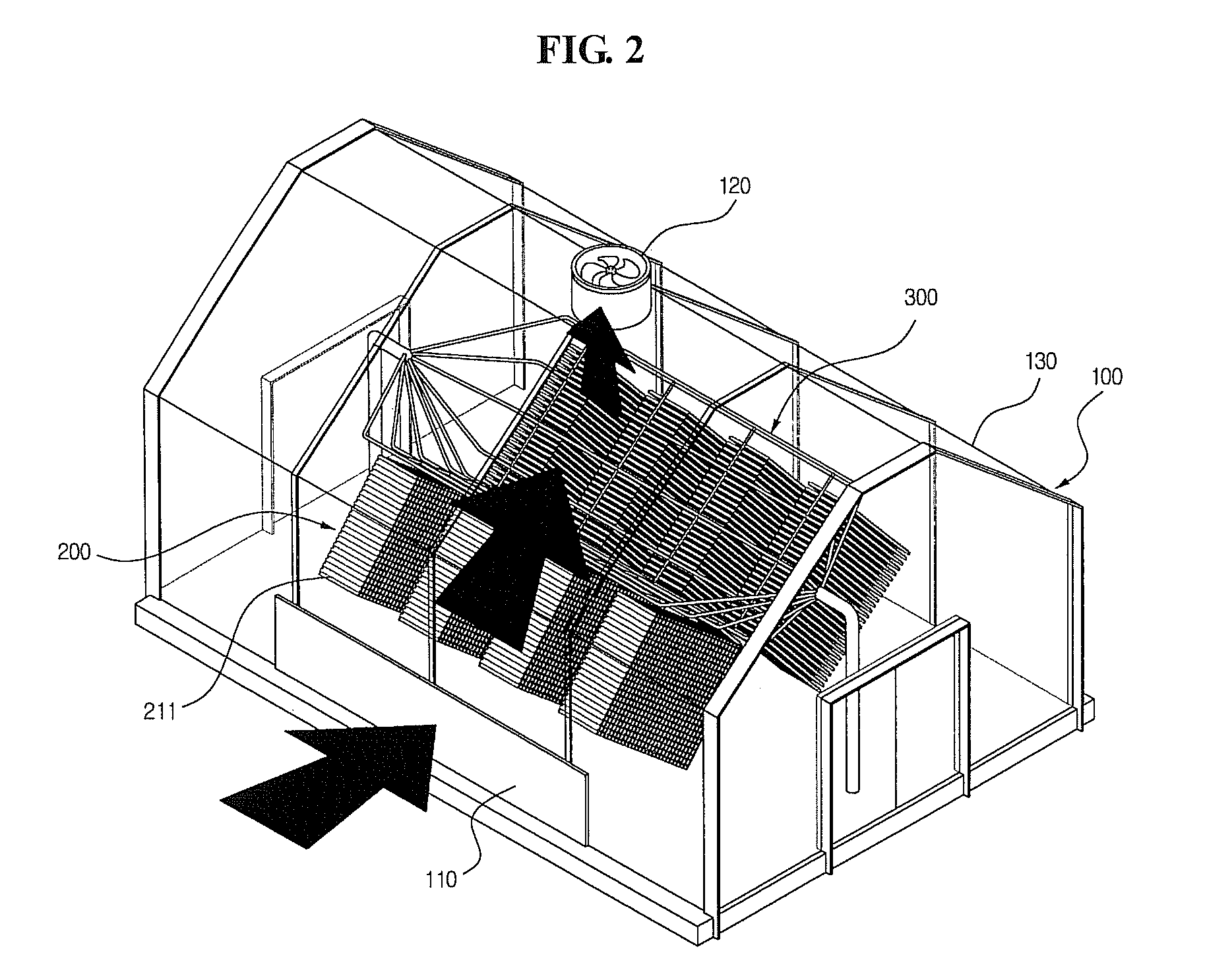 Liquid radioactive waste treatment system