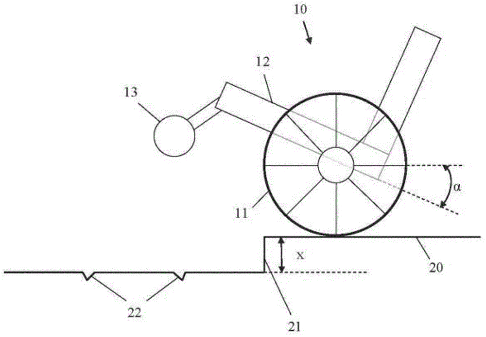 Wheel with suspension system and centralizing unit with suspension system