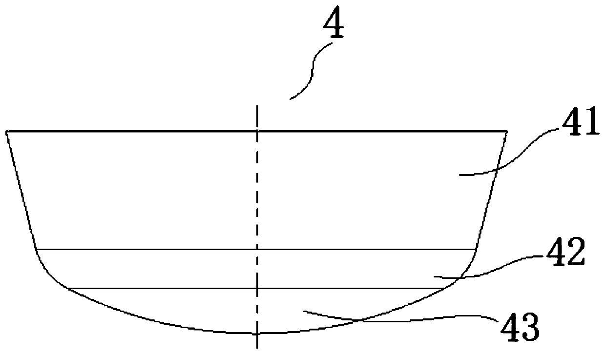 Air output flow guide cover, flow mixing fan assembly and air conditioning equipment