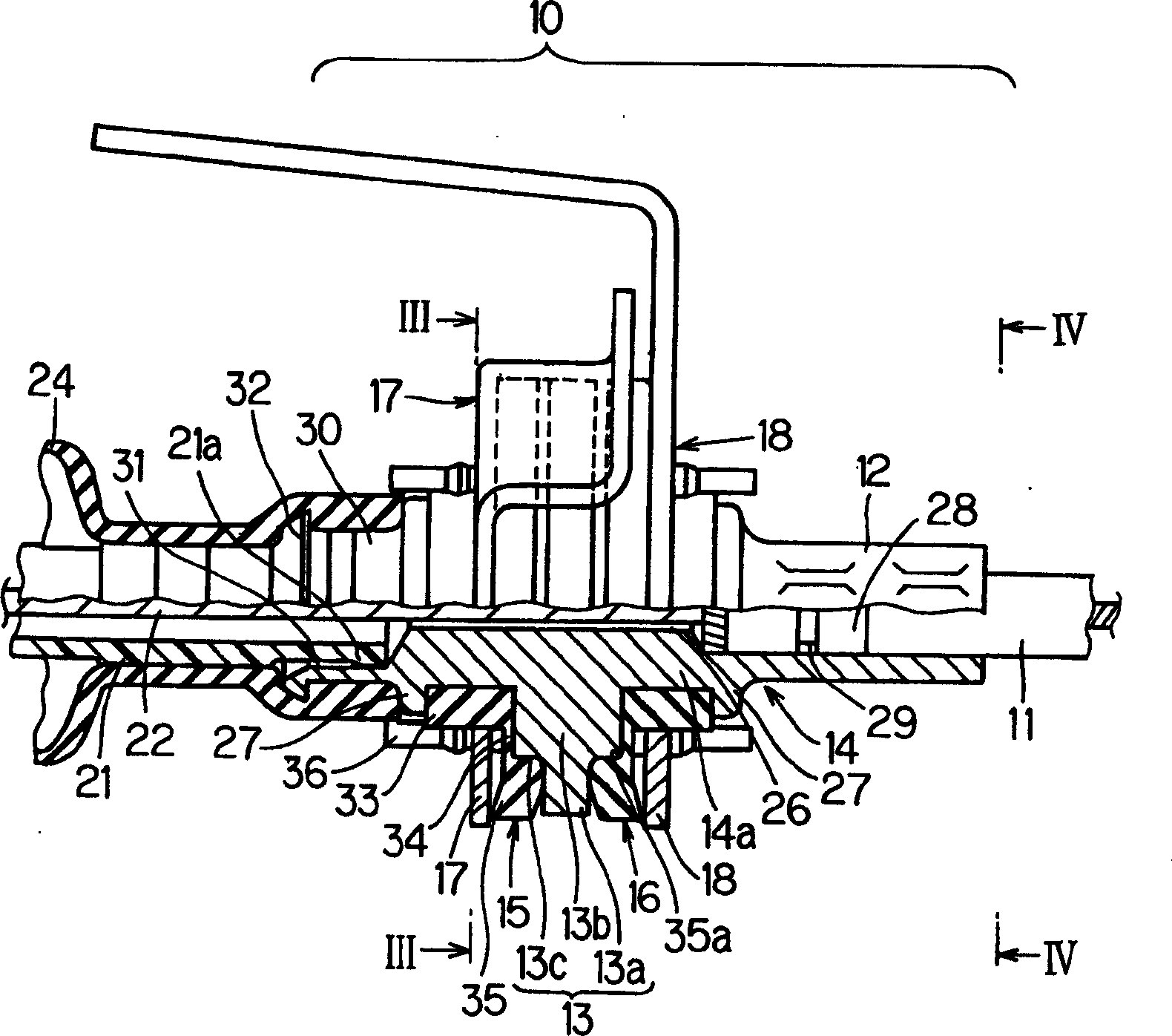 End support operation cable