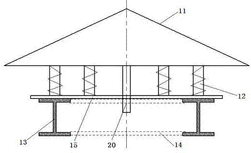 System for feeding coal mine solid filling material