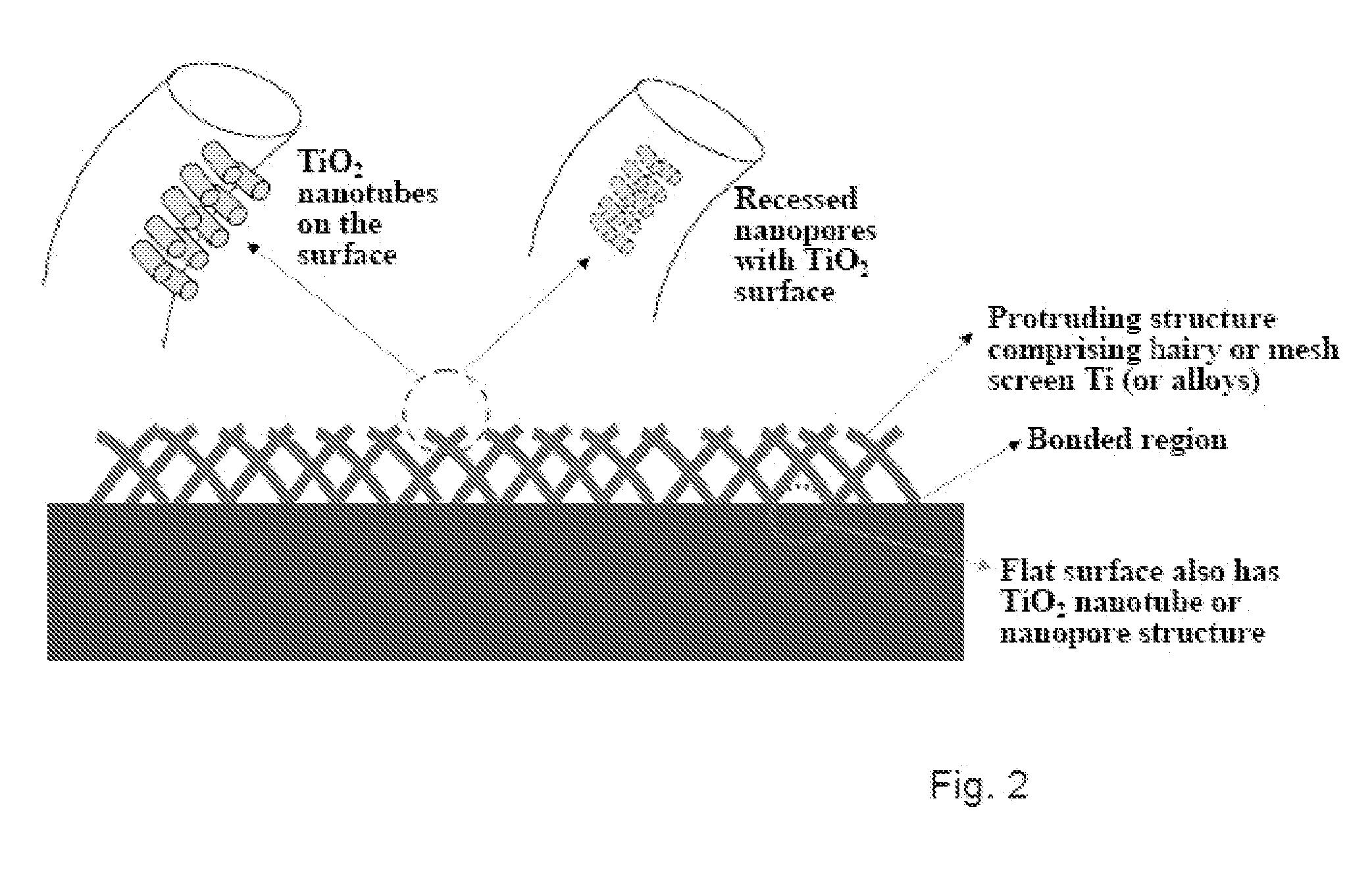 Articles comprising large-surface-area bio-compatible materials and methods for making and using them