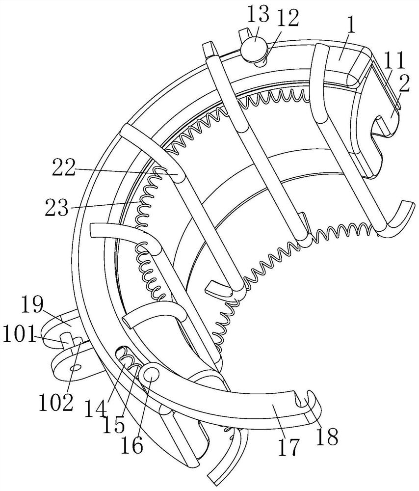 Urban tree planting supporting bracket