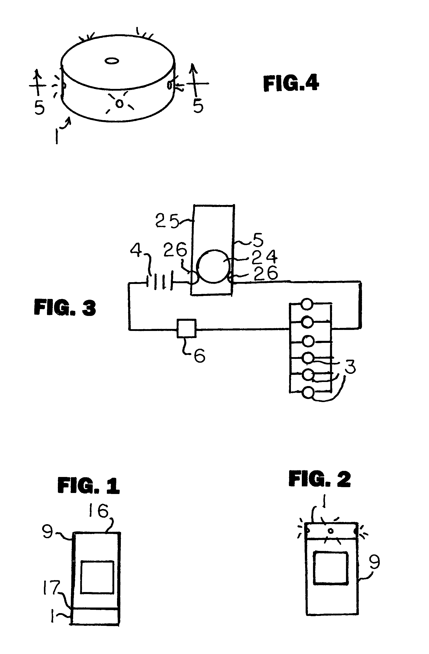 Light signal by inverting