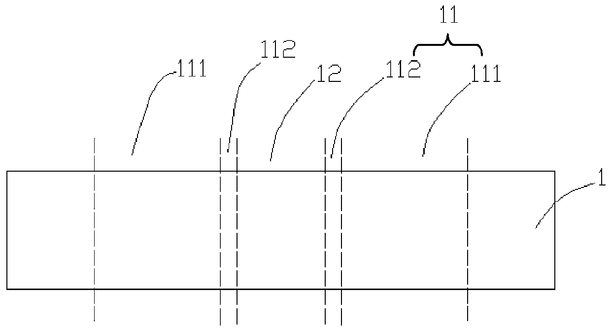 Chip trench preparing method and chip preparing method