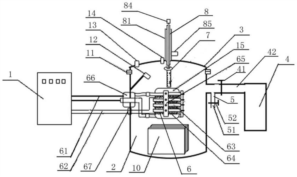 Furnace lid for rare earth alloy smelting furnace, smelting furnace and method