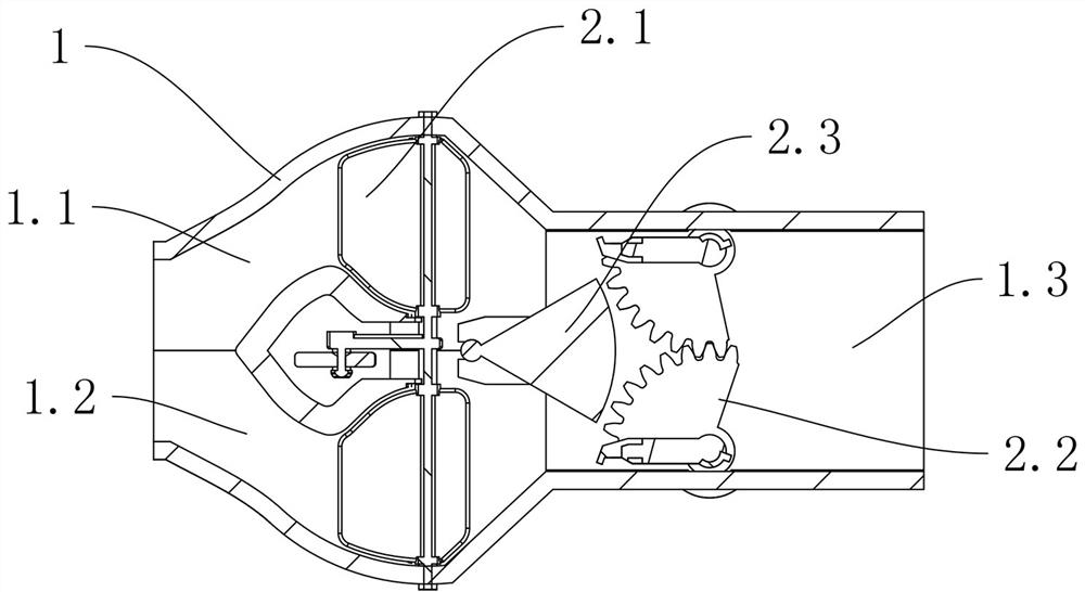 Automobile air conditioner air outlet