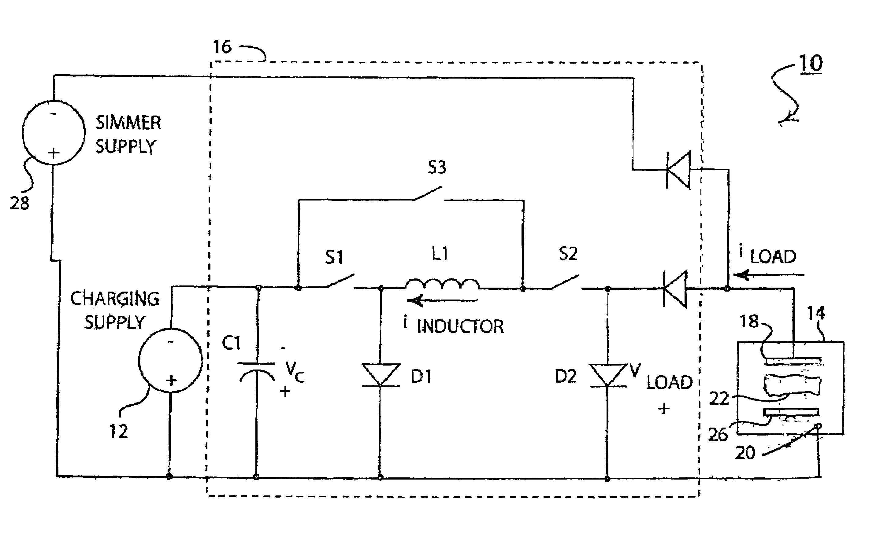 High peak power plasma pulsed supply with arc handling