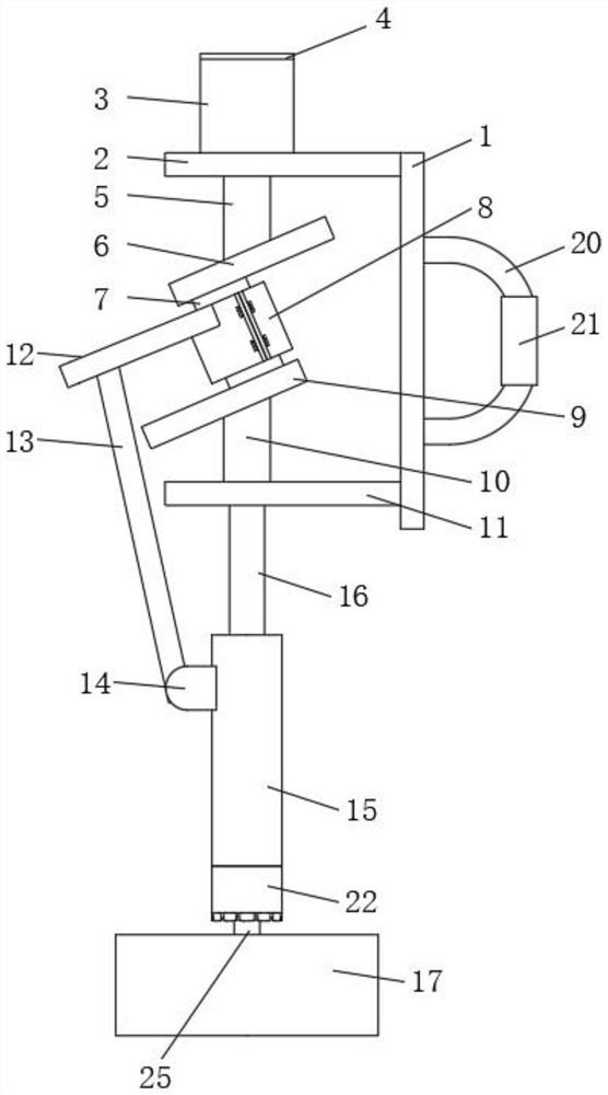 Automatic-cleaning water quality detector for water quality on-line monitor