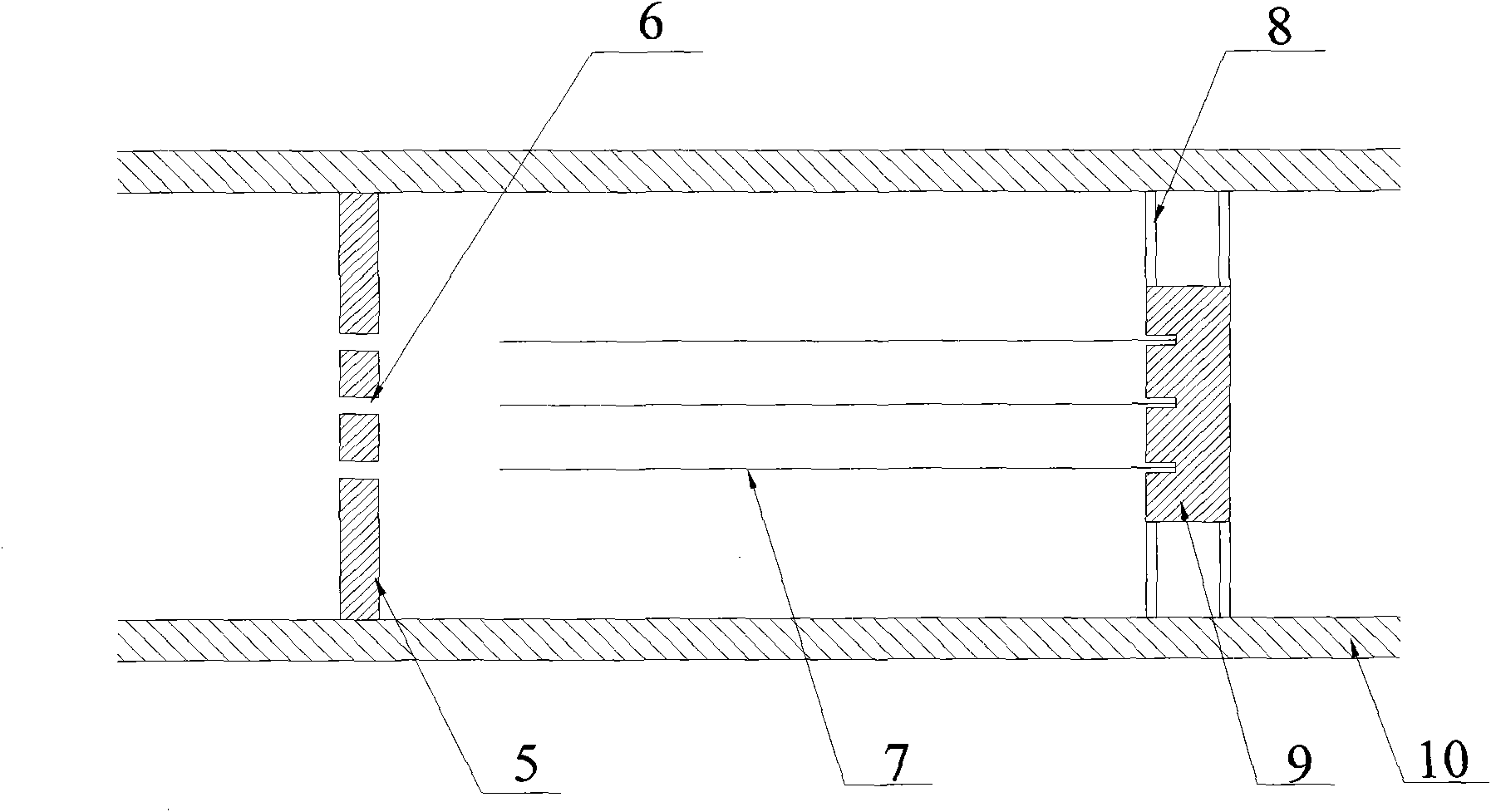 Combined hydraulic power cavitation device