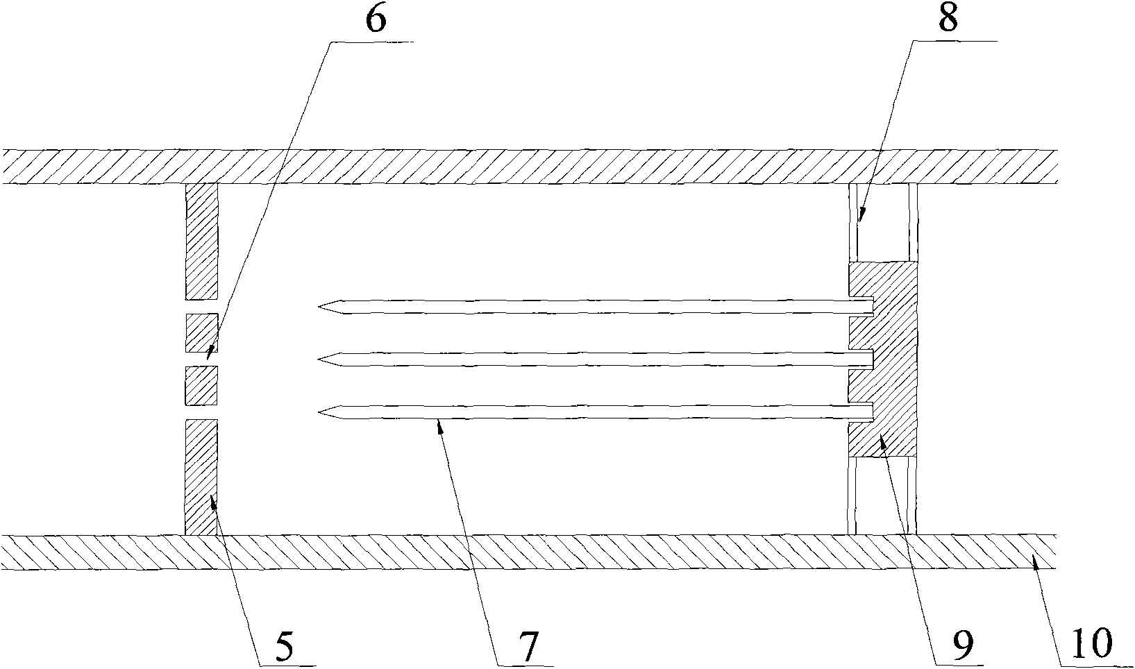 Combined hydraulic power cavitation device