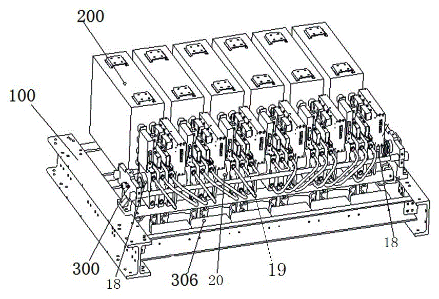 Converter valve component used for flexible DC power transmission and IGBT submodules thereof