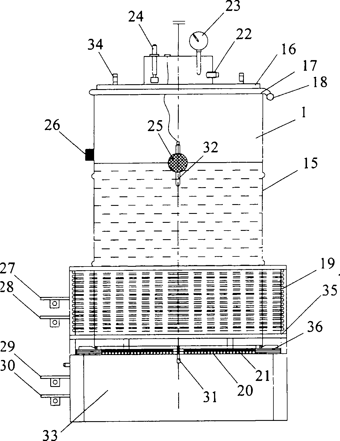 Solvent recovery method and device for organic solvent-containing dye and coating waste