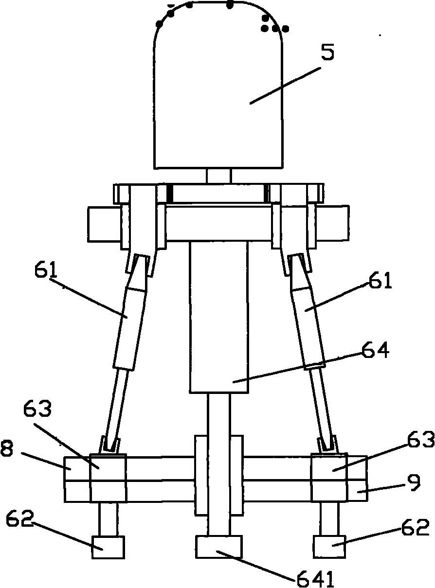 Multi-axis drilling machine with adjustable interval