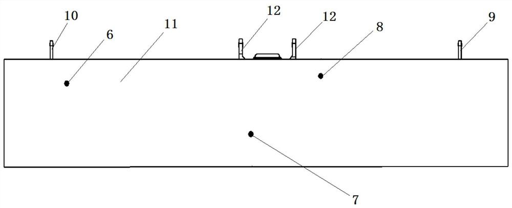 A test method for damage tolerance strength of aircraft full-scale composite spoiler