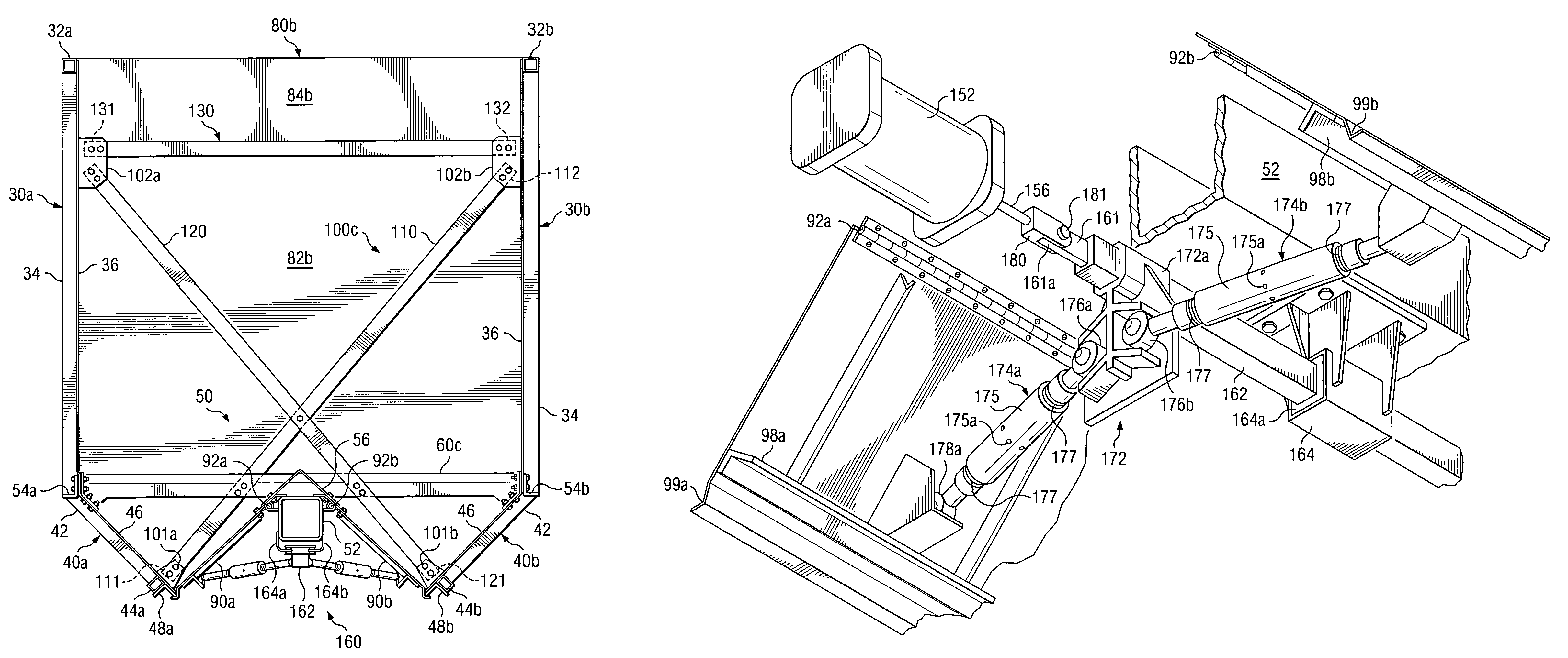 Railcar with discharge control system