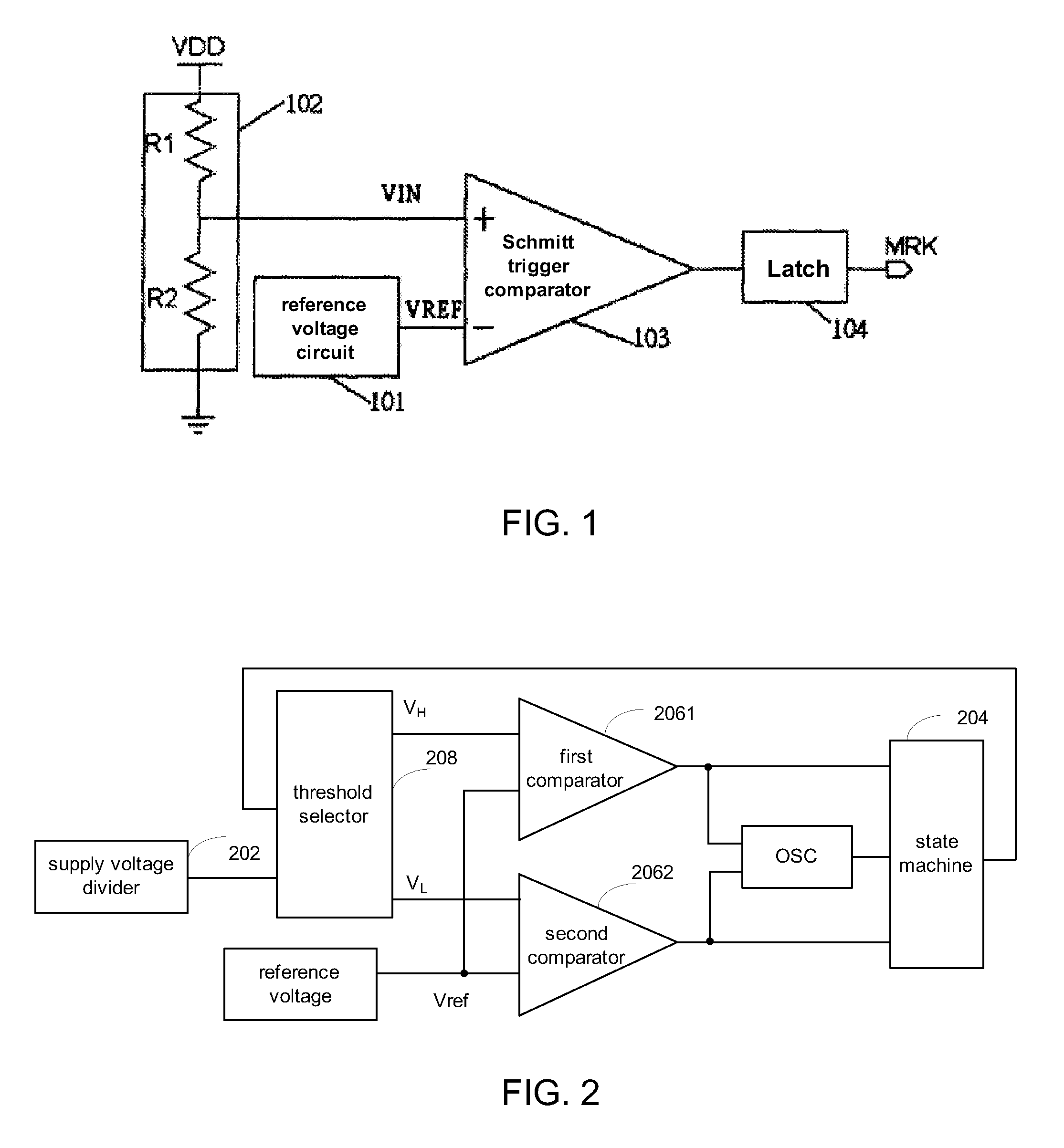 Circuit and method for detecting multiple supply voltages