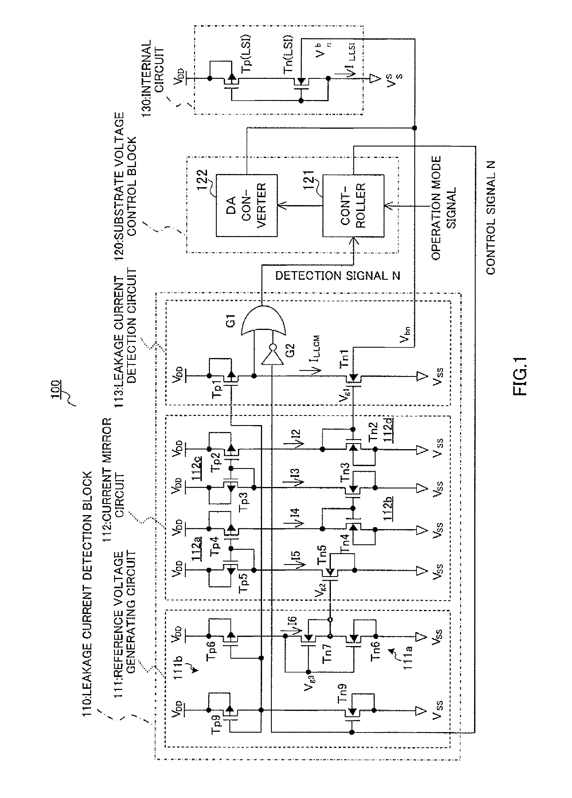 Semiconductor integrated circuit apparatus and electronic apparatus