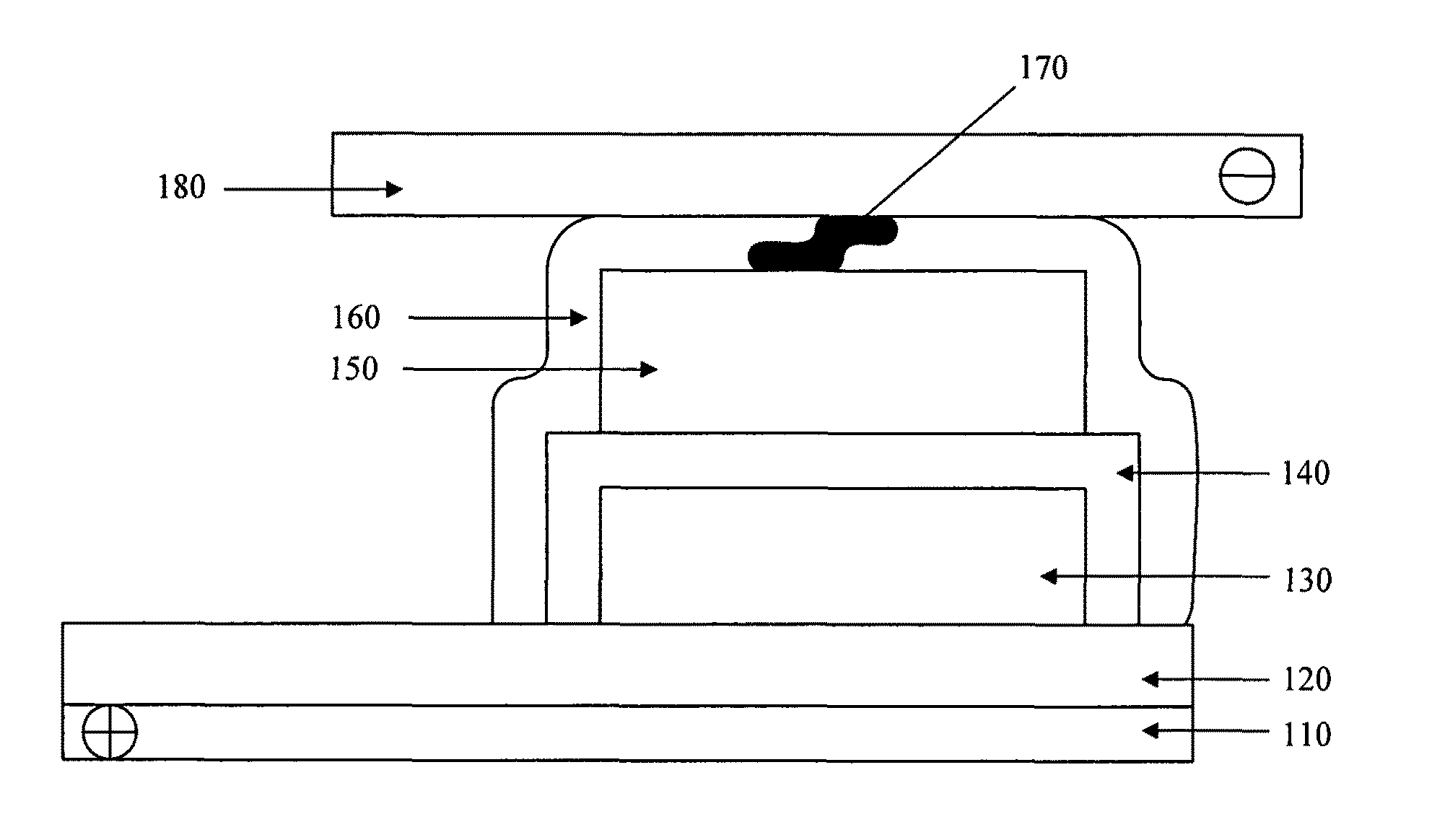 Energy device with integral conductive surface for data communication via electromagnetic energy and method thereof