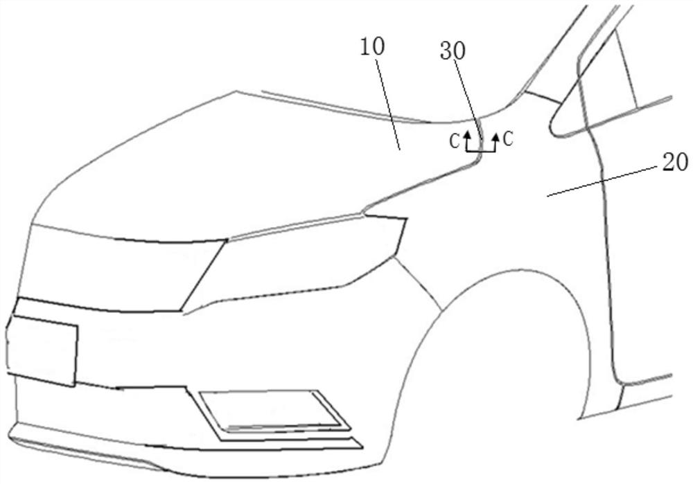 Flanging face design method, flanging machining die and method and part